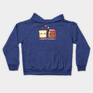 Cute duet Kids Hoodie